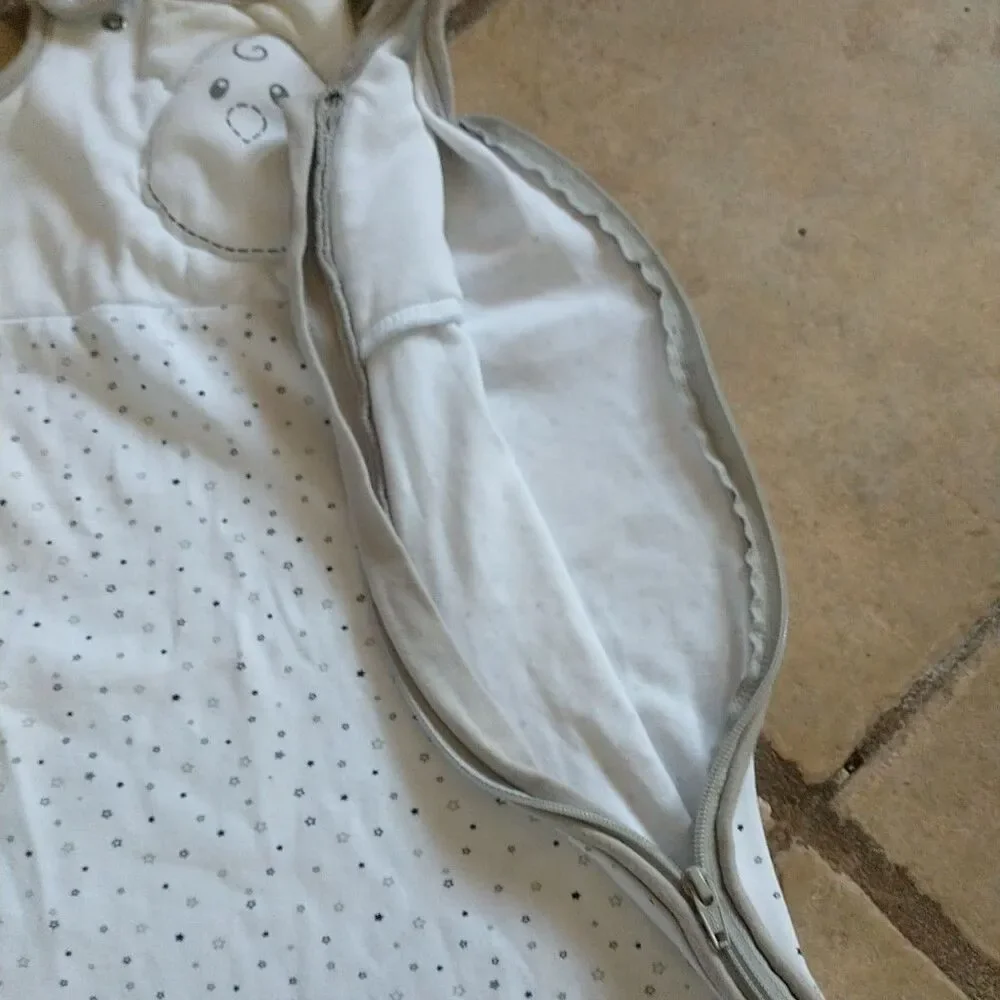 Bean Zen Sack Sleep Sack S 0-6 Months Wearable Blanket 100% Cotton